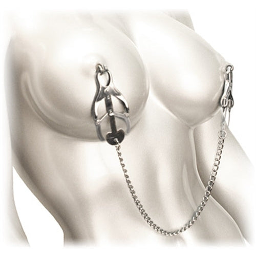 Masters Sterling Nipple Clamps Monarch-Bondage & Fetish Toys-OUR LAVENDER