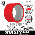 Bondage Tape - Red-Bondage & Fetish Toys-OUR LAVENDER