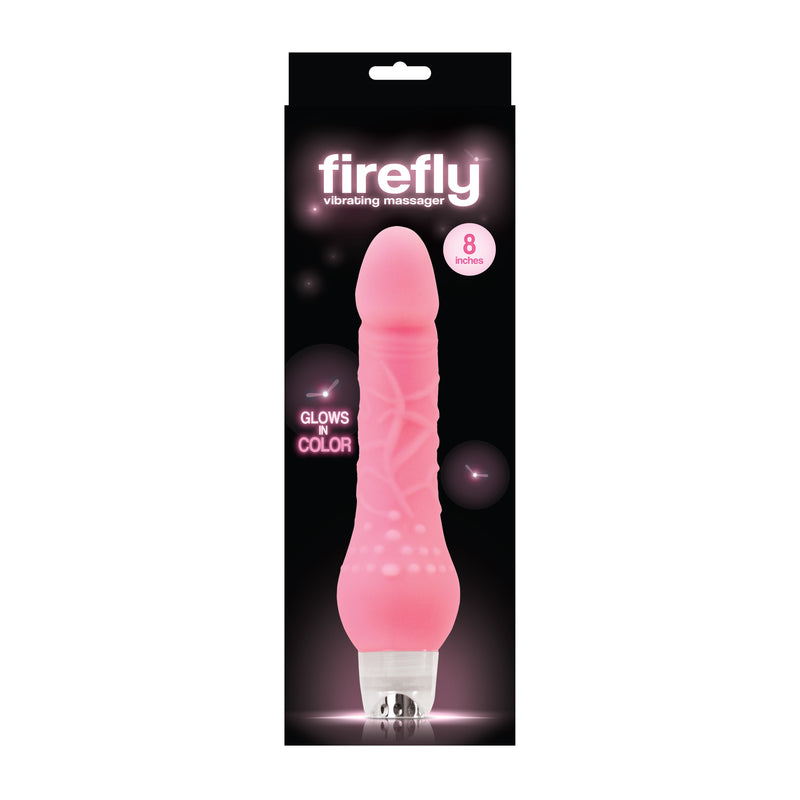 Firefly 8 Inch Vibrating Massager - Pink-Vibrators-OUR LAVENDER