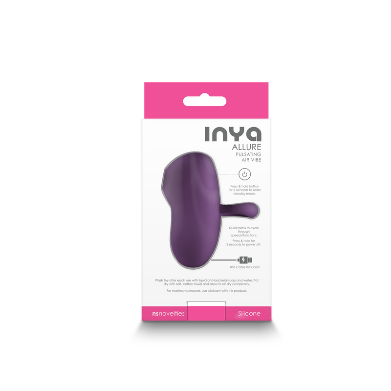 Inya - Allure - Dark Purple-Clit Stimulators-OUR LAVENDER