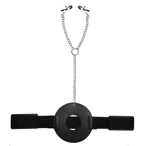 Detained Restraint System With Nipple Clamps MS-AD719