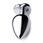 Black Heart Gem Anal Plug - Large-Anal Toys & Stimulators-OUR LAVENDER