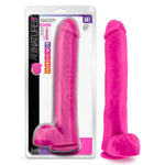 Au Naturel - Bold - Daddy - 14 Inch Dildo - Pink-Dildos & Dongs-OUR LAVENDER