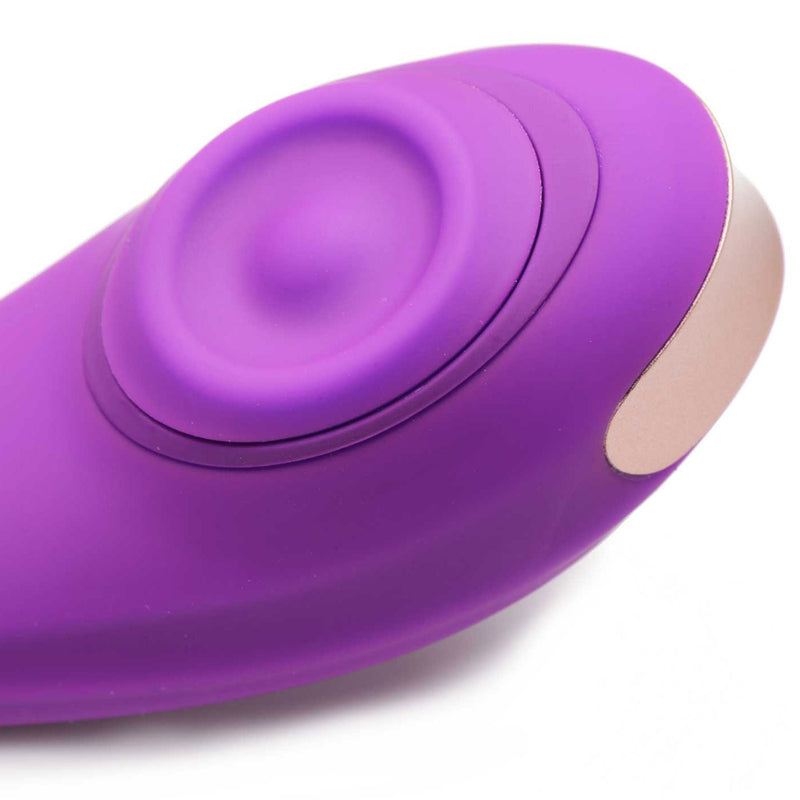 Pose Plus - 10x Pulsing Bendable Silicone Vibrator - Purple-Vibrators-OUR LAVENDER