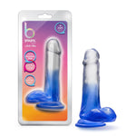 B Yours - Stella Blue - 6 Inch Dildo - Blue-Dildos & Dongs-OUR LAVENDER