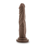 Dr. Skin - Realistic Cock - Basic 7.5 - Chocolate-Dildos & Dongs-OUR LAVENDER