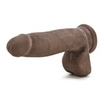 Au Naturel - 7" Sensa Feel Dildo - Chocolate-Dildos & Dongs-OUR LAVENDER