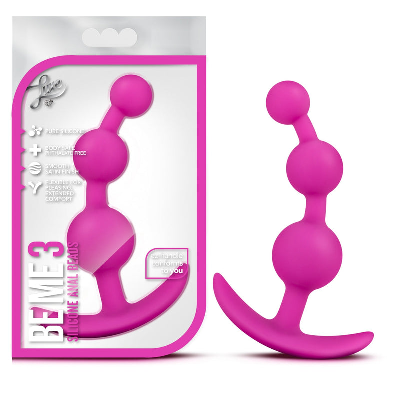 Luxe Be Me 3 - Fuchsia-Anal Toys & Stimulators-OUR LAVENDER