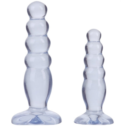 Crystal Jellies Anal Delight Trainer Kit - Clear DJ0283-11