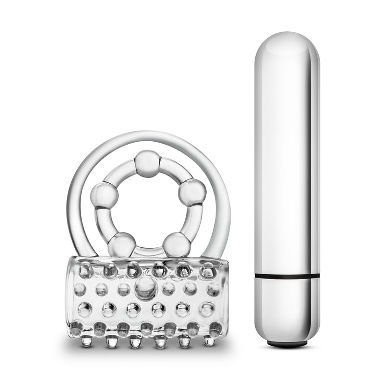 Stay Hard - Vibrating Super Clitifier - Clear-Cockrings-OUR LAVENDER