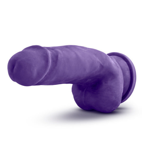 Au Natural - Bold - Beefy - 7 Inch Dildo - Purple-Dildos & Dongs-OUR LAVENDER