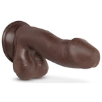 Au Naturel - Troy - 6 Inch Dildo - Chocolate-Dildos & Dongs-OUR LAVENDER