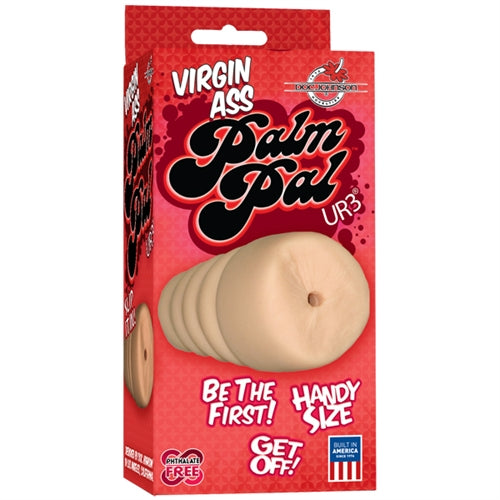 Virgin Ass Palm Pal - White-Masturbation Aids for Males-OUR LAVENDER