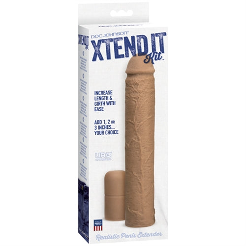 Xtend It Kit - Brown-Penis Extension & Sleeves-OUR LAVENDER