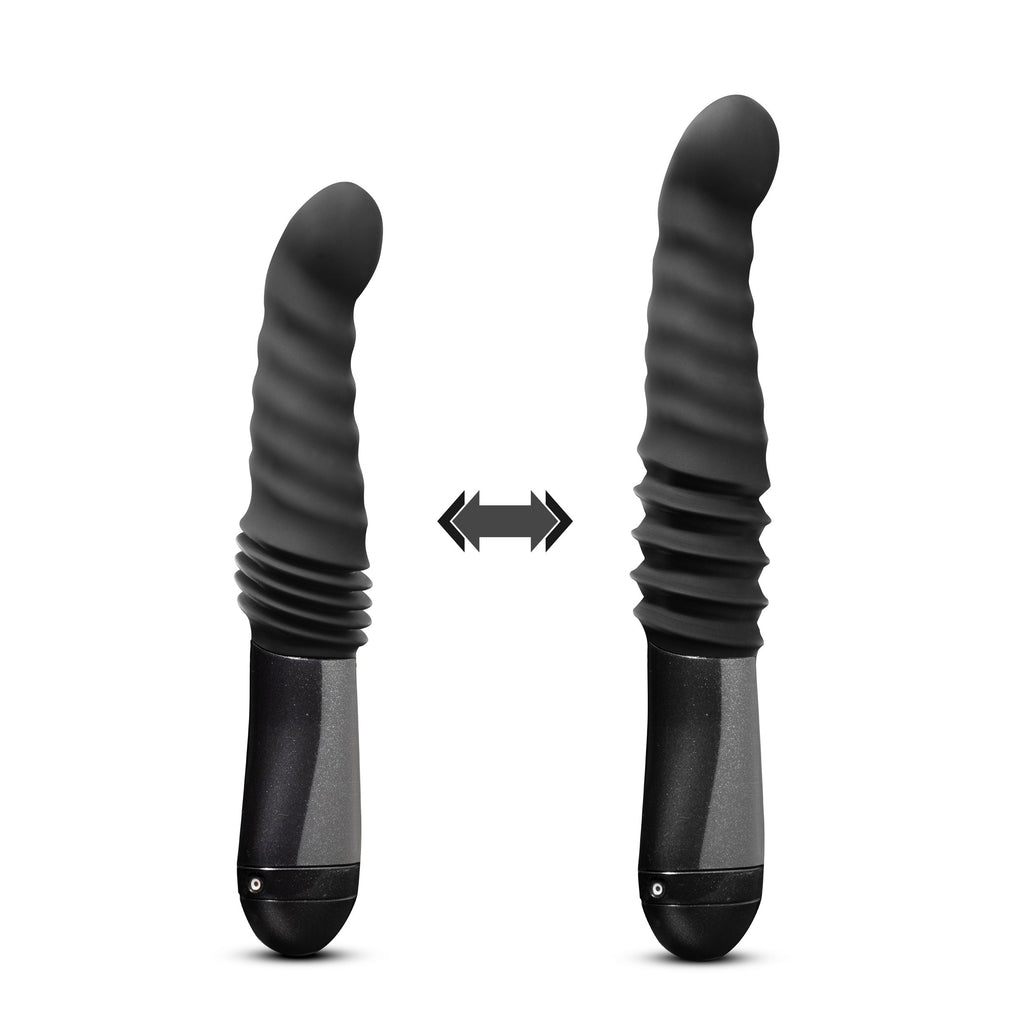 Temptasia - Lazarus - Thrusting Dildo - Black BL-29985