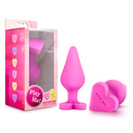 Naughtier Candy Hearts - Ride Me - Pink-Anal Toys & Stimulators-OUR LAVENDER