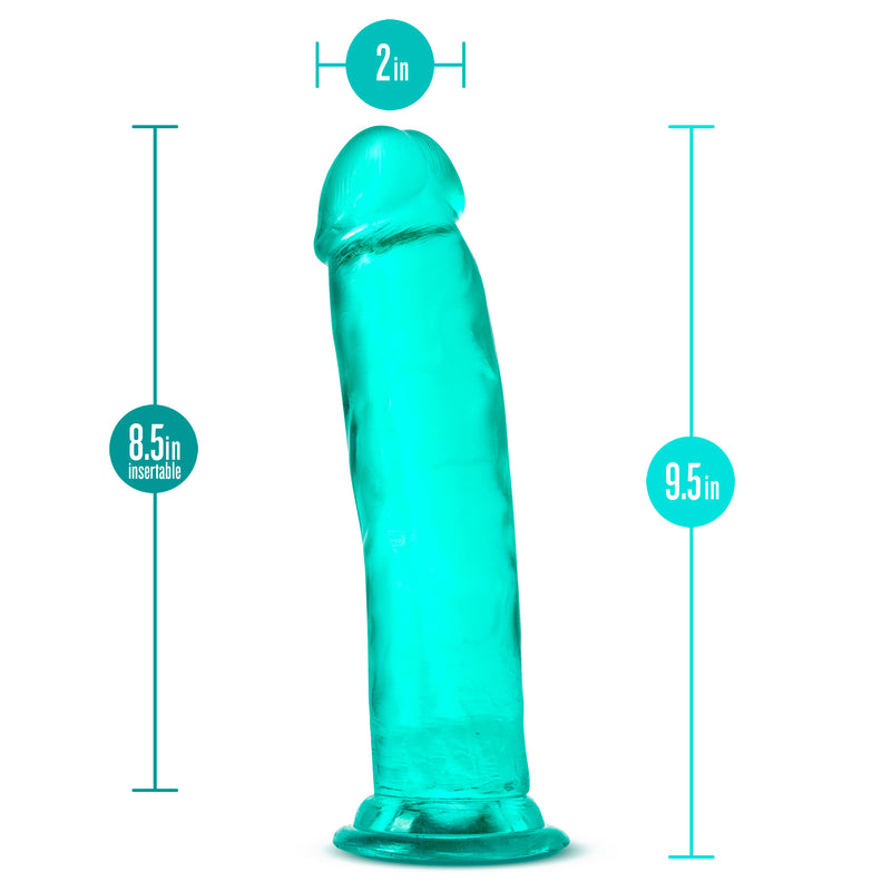 B Yours Plus - Thill n' Drill - Teal-Dildos & Dongs-OUR LAVENDER