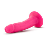 Neo - 5.5 Inch Dual Density Cock - Neon Pink-Dildos & Dongs-OUR LAVENDER