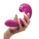 Shegasm 5 Star 10x Tapping G-Spot Vibe With Suction - Pink-Vibrators-OUR LAVENDER
