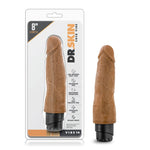 Dr. Skin - Cock Vibe 14 - 8 Inch Vibrating Cock - Mocha-Vibrators-OUR LAVENDER