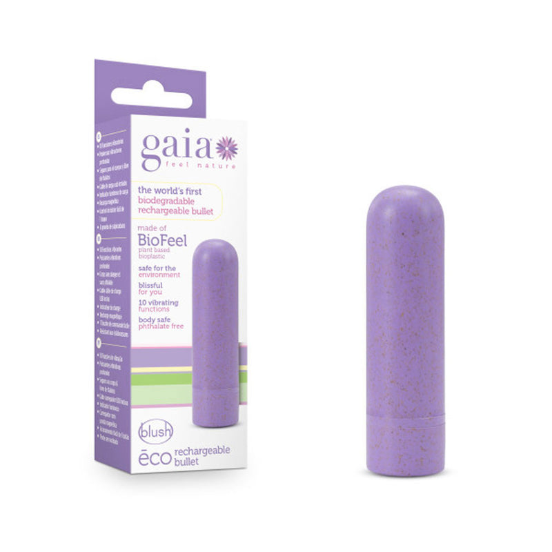 Gaia - Eco Rechargeable Bullet - Lilac BL-83901
