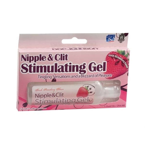 Nipple and Clit Stimulating Gel 1 Oz  - Strawberry DJ7853-02