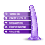 B Yours Plus - Lust N Thrust - Purple-Dildos & Dongs-OUR LAVENDER