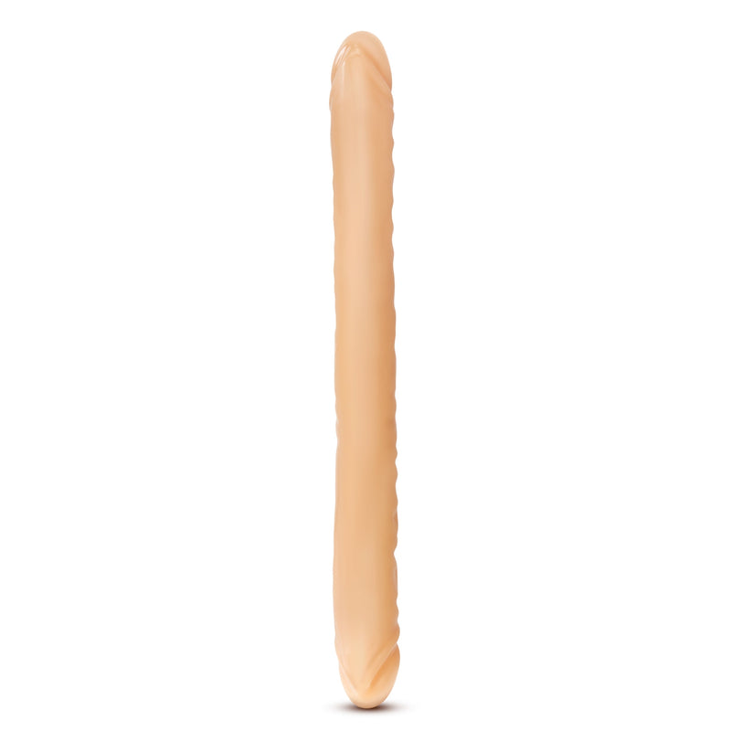 B Yours 18" Double Dildo - Beige-Dildos & Dongs-OUR LAVENDER