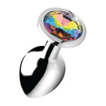 Rainbow Prism Gem Anal Plug - Medium BTYS-AG375-MED