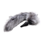 Grey Wolf Tail Anal Plug and Ears Set-Anal Toys & Stimulators-OUR LAVENDER