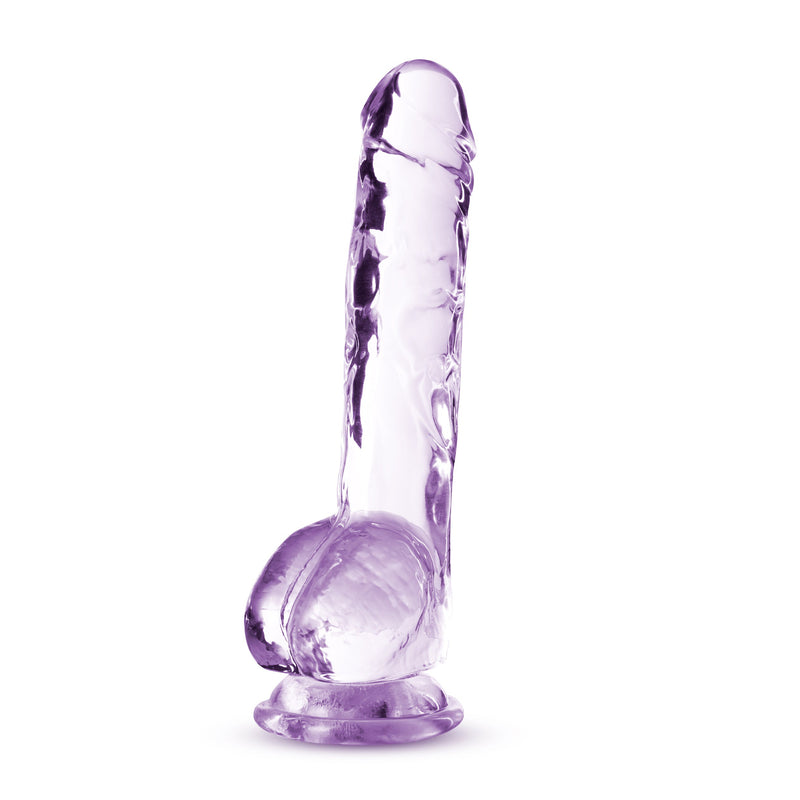 Naturally Yours - 8 Inch Crystalline Dildo - Amethyst BL-51501