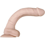 Real Supple Silicone Poseable 10.5 Inch-Dildos & Dongs-OUR LAVENDER