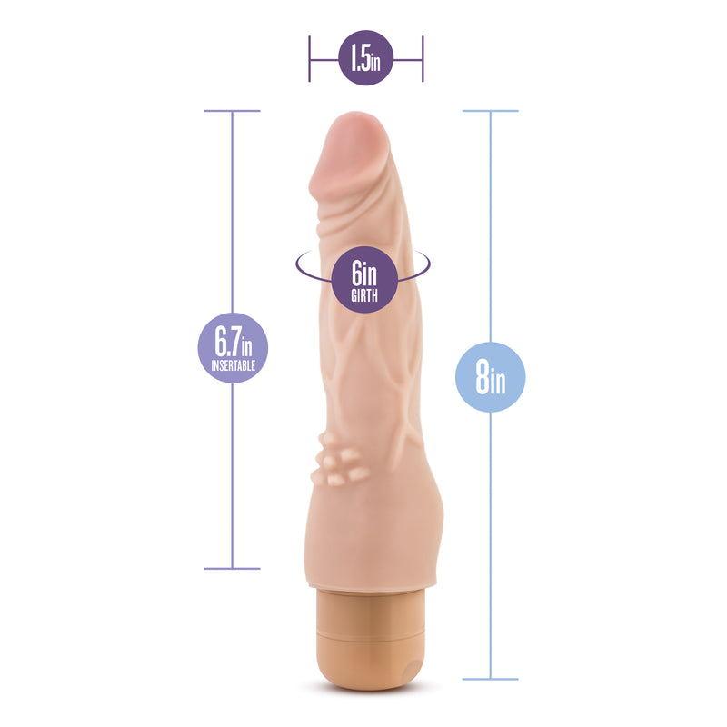 Dr. Skin - Cock Vibe #4 - Beige-Vibrators-OUR LAVENDER