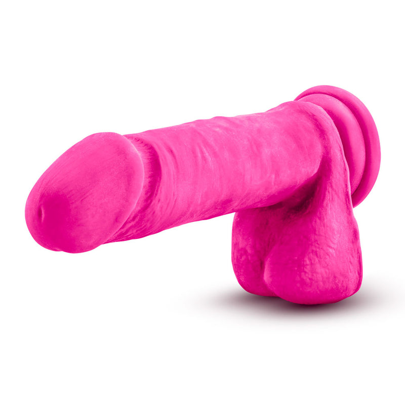 Au Natural - Bold - Hero - 8 Inch Dildo - Pink-Dildos & Dongs-OUR LAVENDER