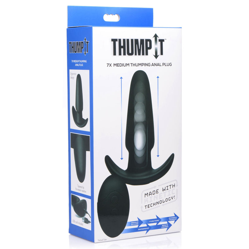 Thump It Silicone Butt Plug-Anal Toys & Stimulators-OUR LAVENDER