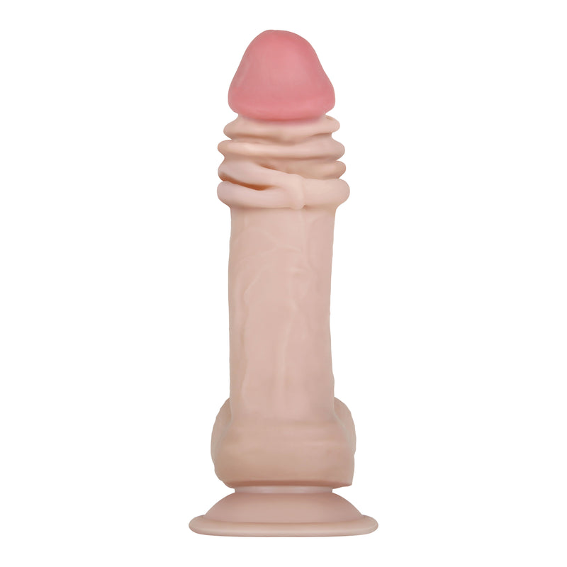 Flexskin Poseable Dildo - 7.75 Inch - Light-Dildos & Dongs-OUR LAVENDER