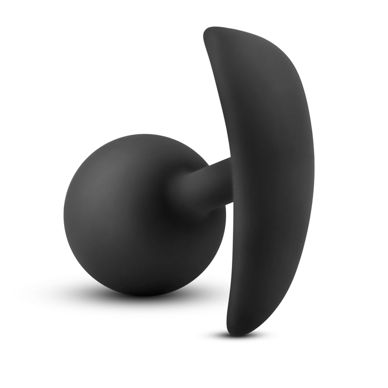 Luxe Wearable Vibra Plug - Black-Anal Toys & Stimulators-OUR LAVENDER