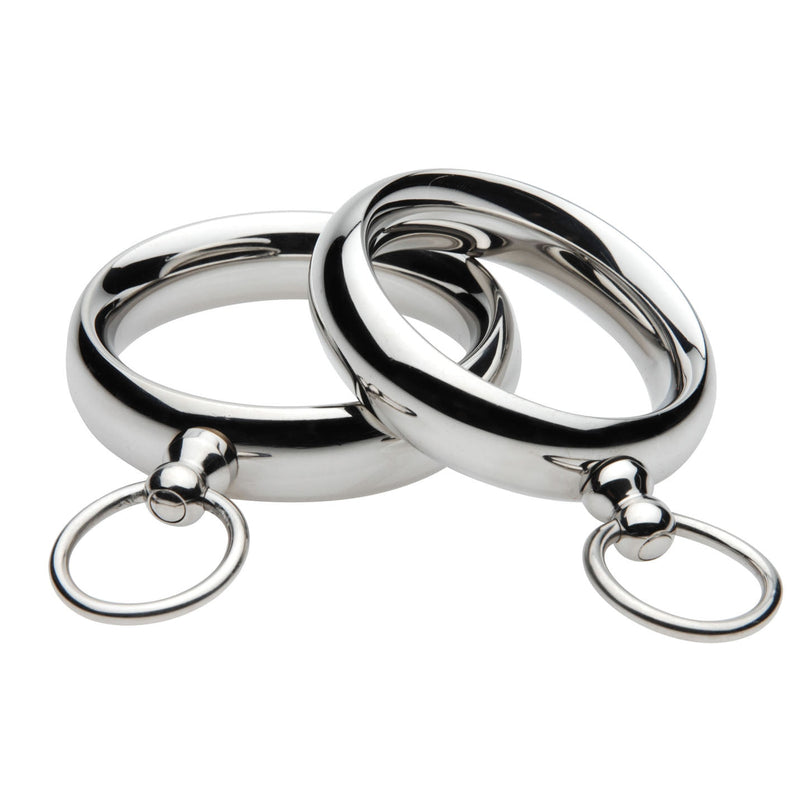 Lead Me Stainless Steel Cock Ring- 1.75-Cockrings-OUR LAVENDER