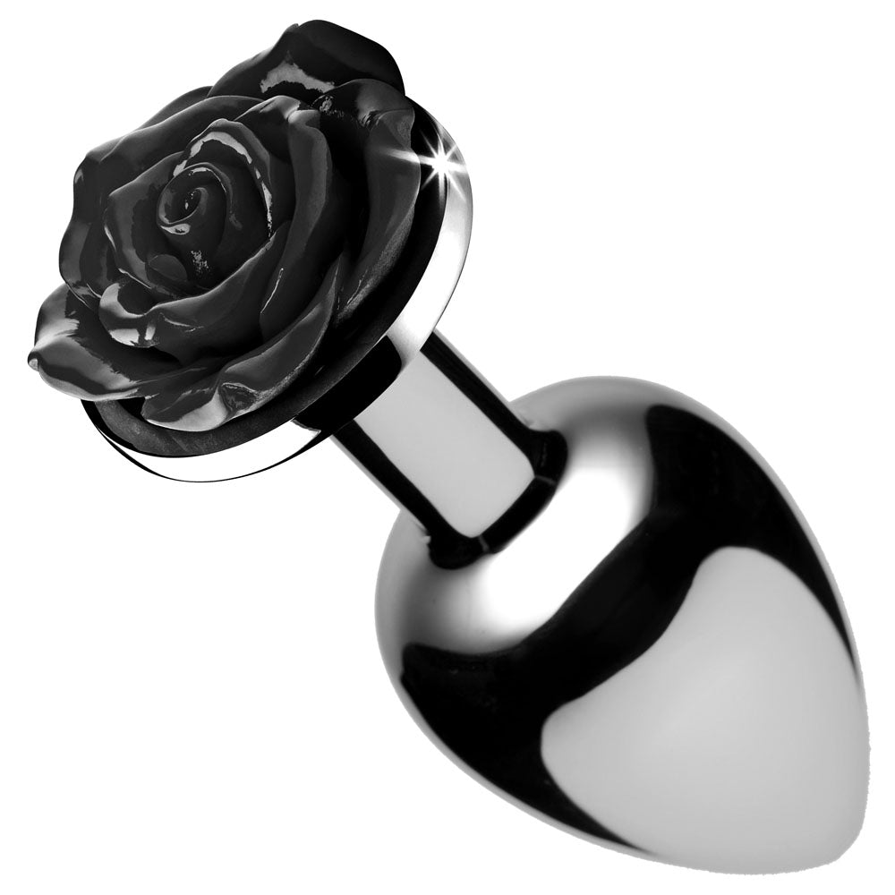 Black Rose Anal Plug - Small BTYS-AF635-SMALL