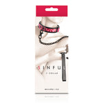 Sinful - 1 Inch Collar - Pink-Bondage & Fetish Toys-OUR LAVENDER