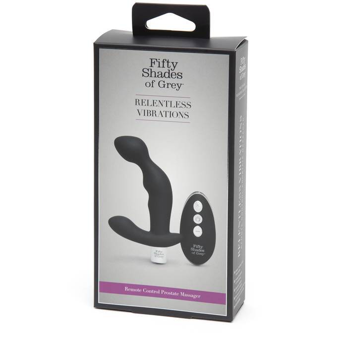 Fifty Shades Relentless Vibrations Remote Control Prostate Vibe-50 Shades-OUR LAVENDER