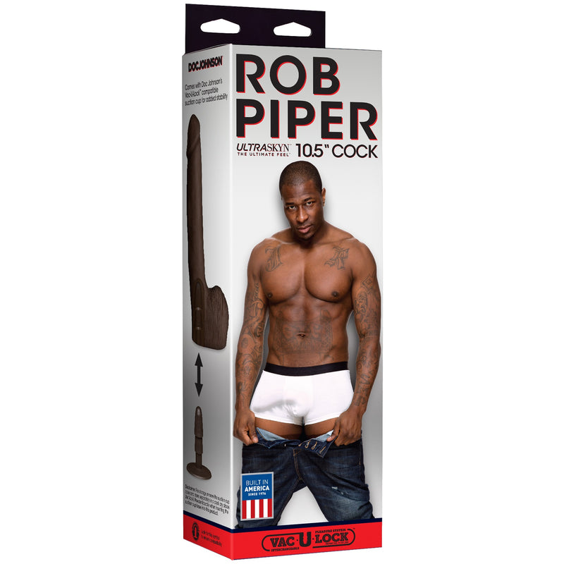 Rob Piper Ultraskin 10.5 Inch Cock-Dildos & Dongs-OUR LAVENDER