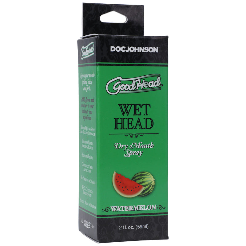 Goodhead - Wet Head - Dry Mouth Spray - Watermelon - 2 Fl. Oz.-Lubricants, Creams & Glides-OUR LAVENDER