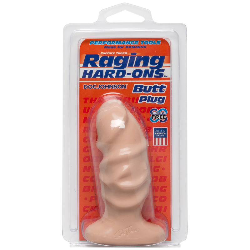 Raging Hard Ons Butt Plug - Large-Anal Toys & Stimulators-OUR LAVENDER