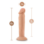 Dr. Skin Plus - 6 Inch Posable Dildo - Vanilla-Dildos & Dongs-OUR LAVENDER