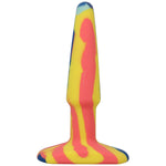 A-Play Groovy Silicone Anal Plug 4 Inch - Sunrise-Anal Toys & Stimulators-OUR LAVENDER