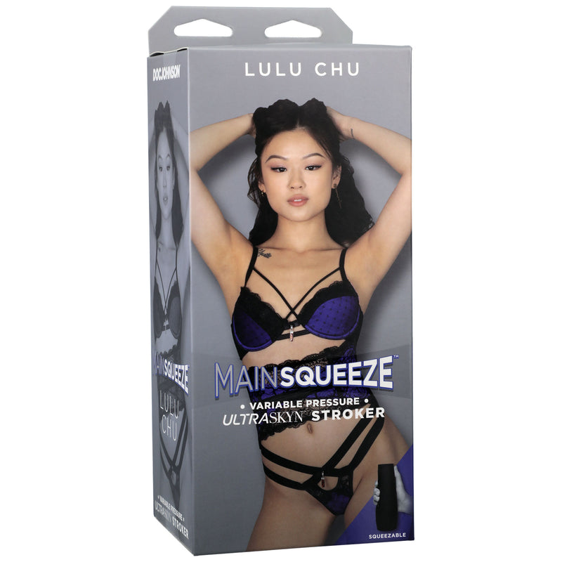 Main Squeeze - Lulu Chu - Ultraskyn Stroker - Pussy-Masturbation Aids for Males-OUR LAVENDER