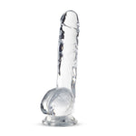 Naturally Yours - 8 Inch Crystalline Dildo - Diamond BL-51509