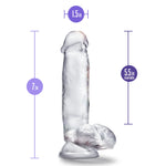 B Yours Diamond - Gleam - Clear-Dildos & Dongs-OUR LAVENDER