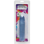 Crystal Jellies Classic Dong 8 Inch - Clear-Dildos & Dongs-OUR LAVENDER